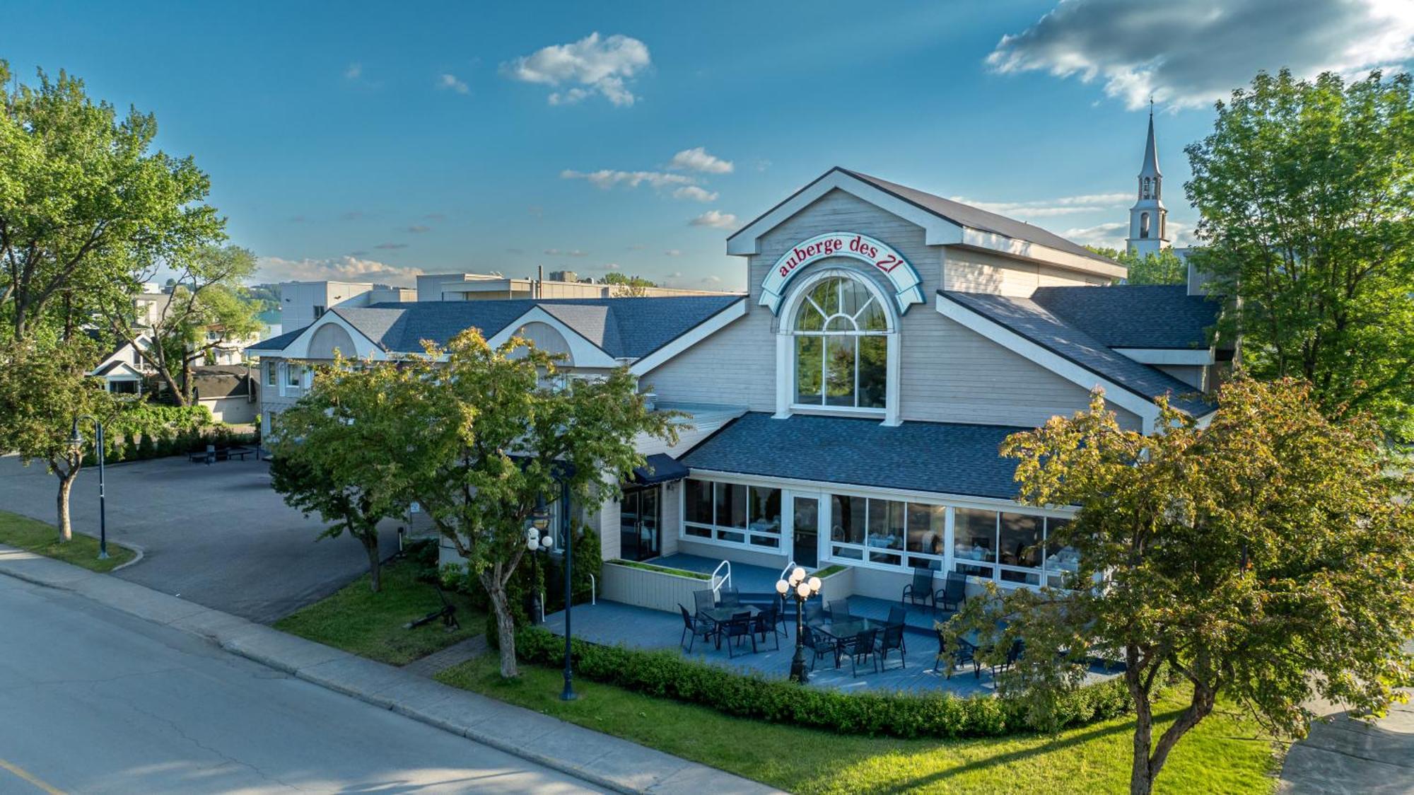 Auberge Des 21 La Baie Exterior foto